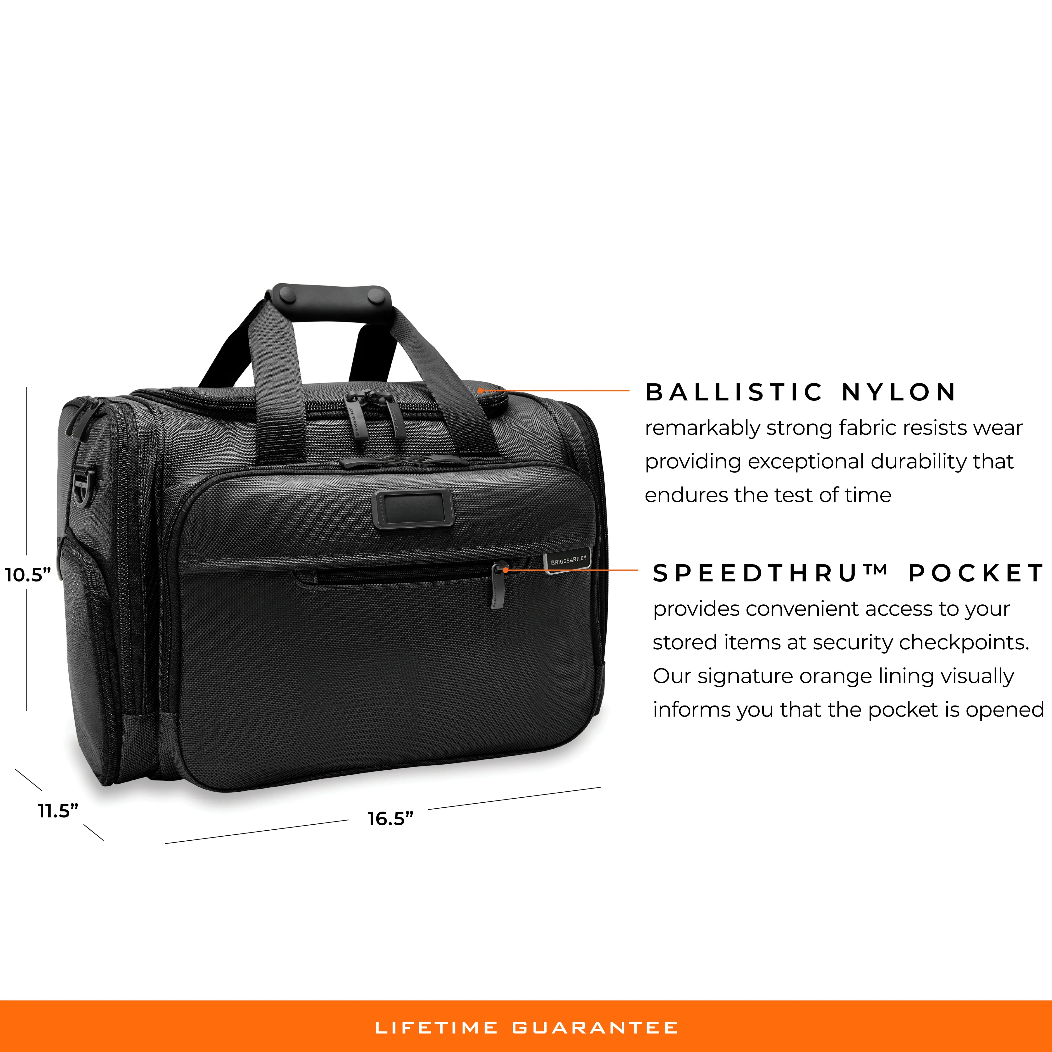 Briggs & Riley Baseline Under seat Duffle - Black