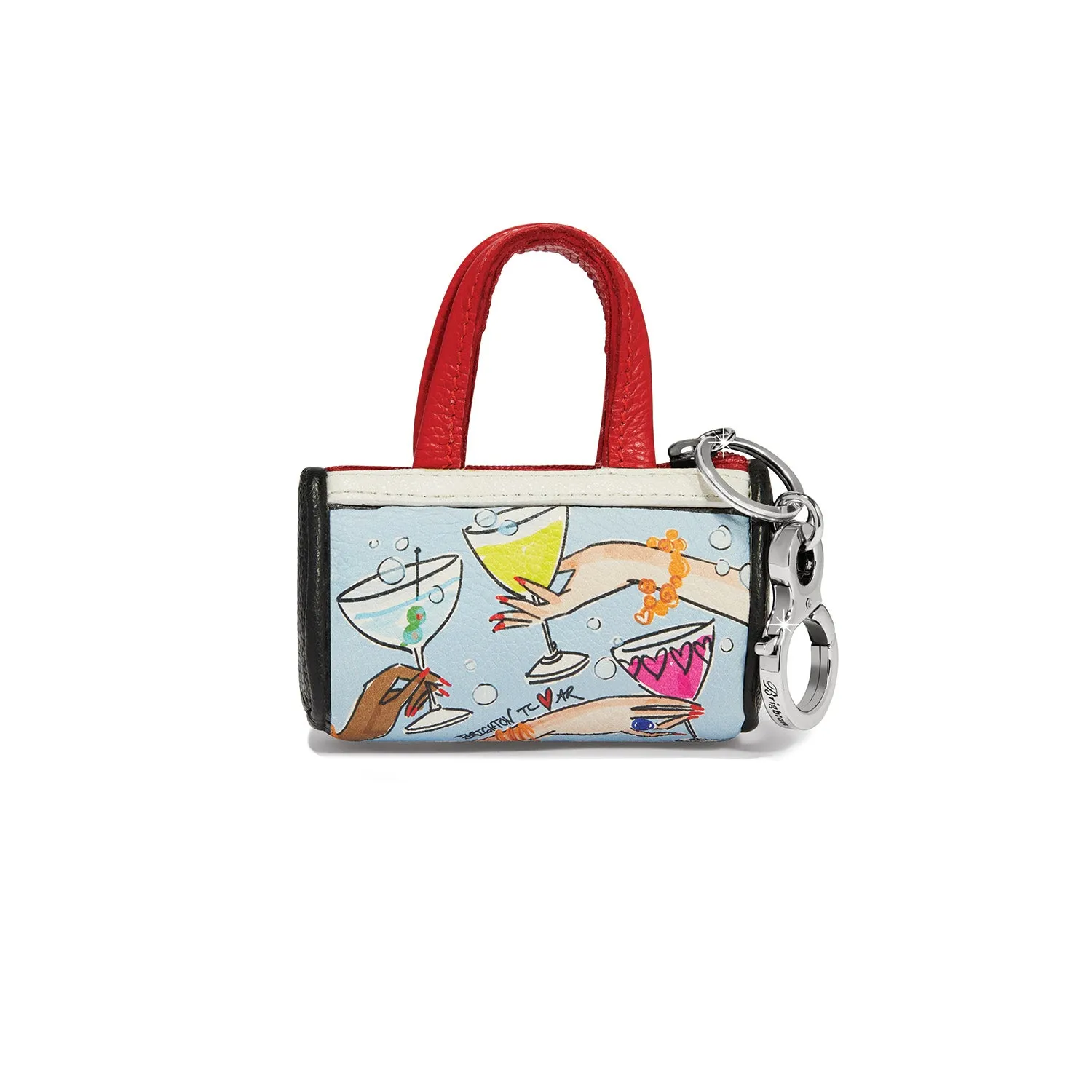 Brighton Fashionista Cover Girls Duffle Handbag Fob