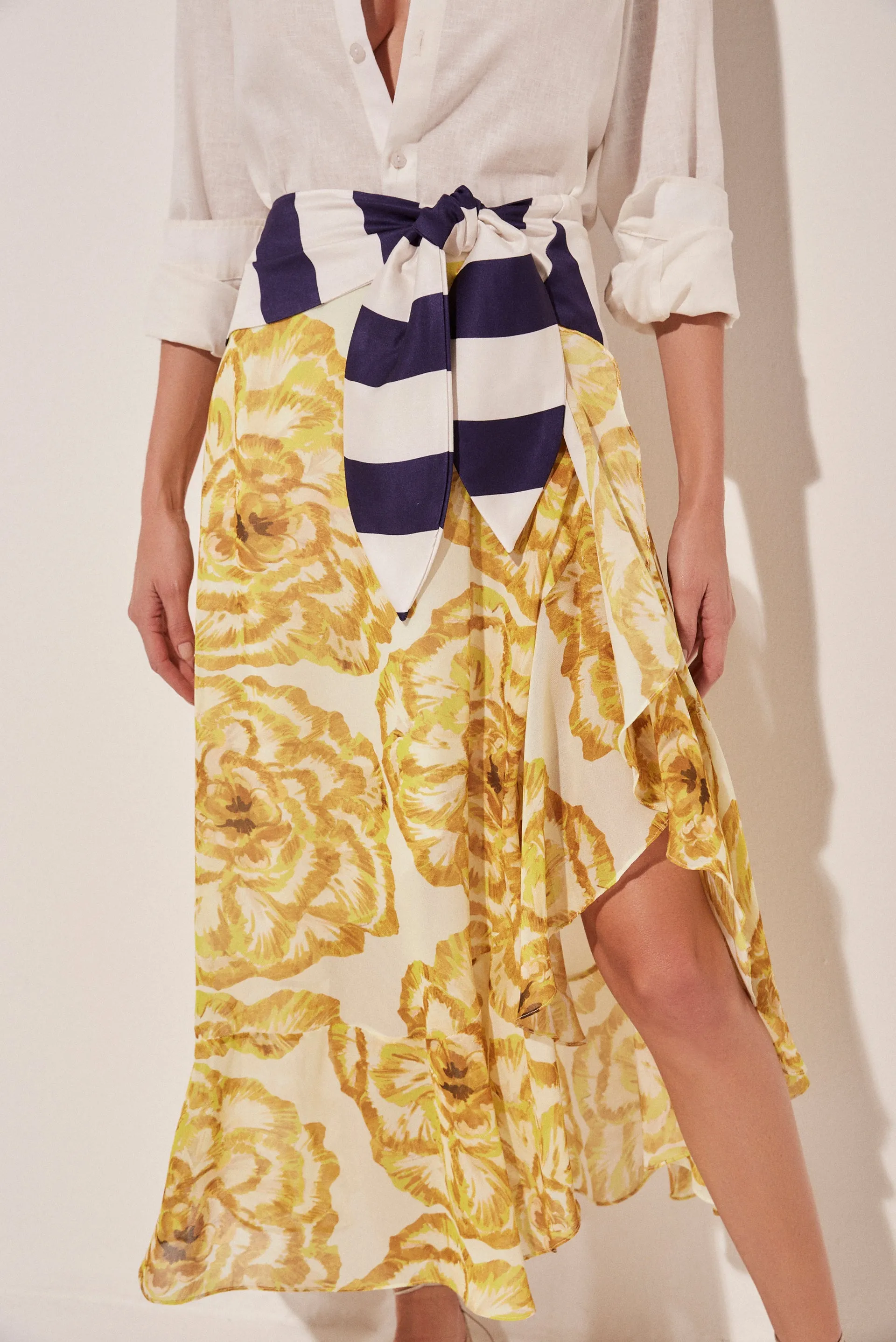Carnation Pareo Midi Skirt  E4888A1677