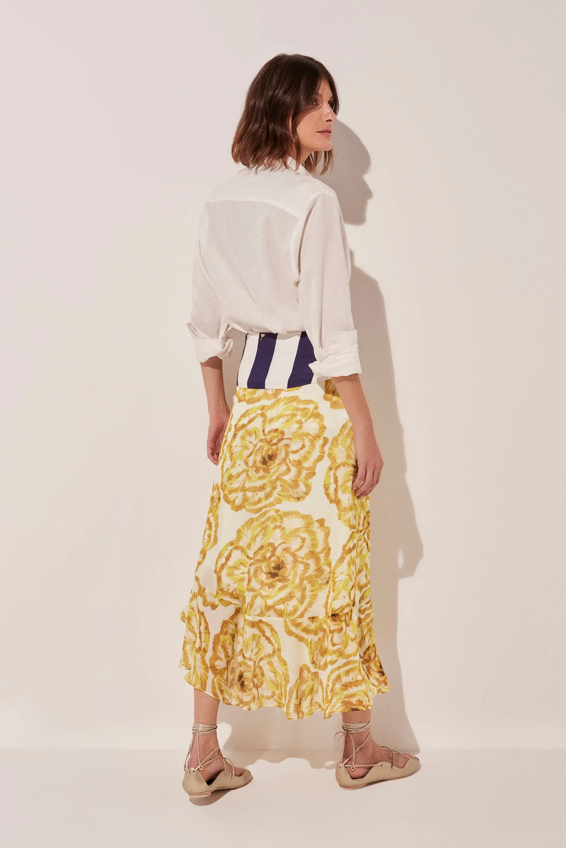 Carnation Pareo Midi Skirt  E4888A1677