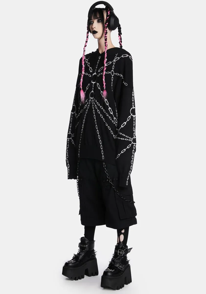 Chain Reaction Oversized Hoodie