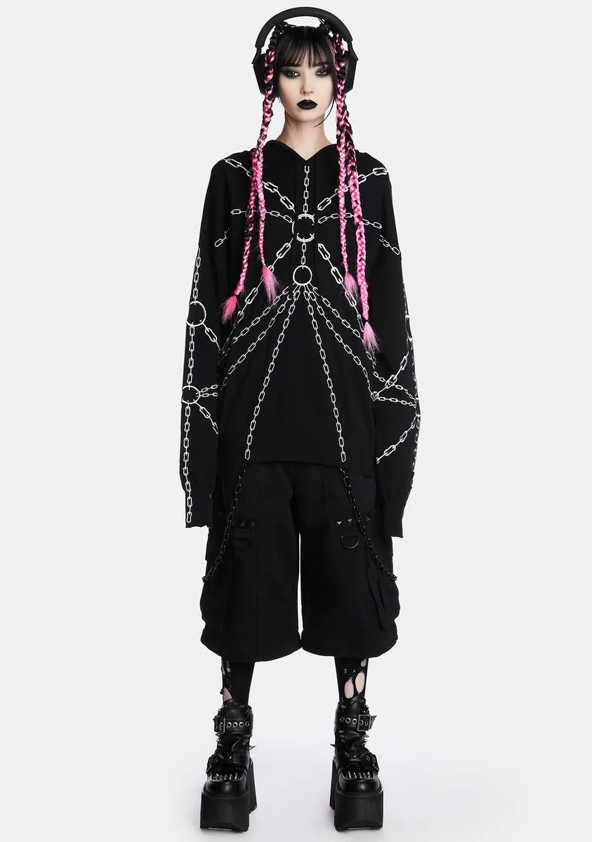Chain Reaction Oversized Hoodie