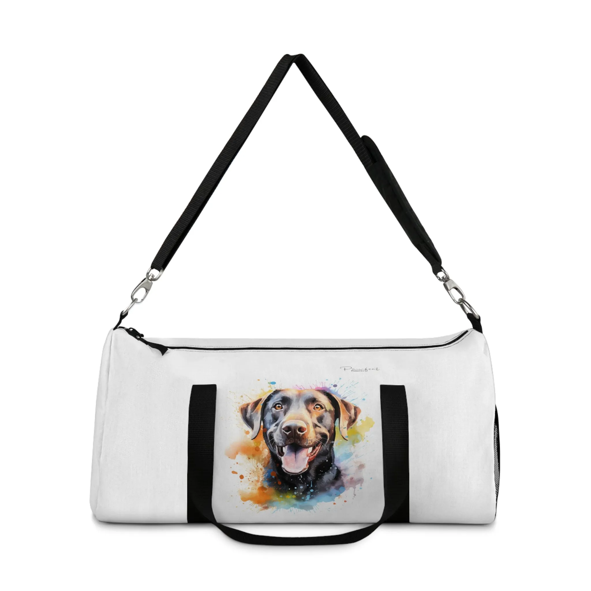Chocolate Labrador Duffel Bag