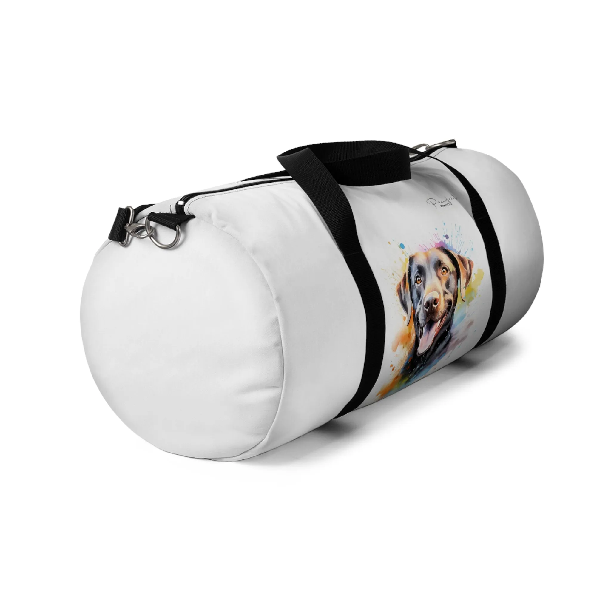 Chocolate Labrador Duffel Bag