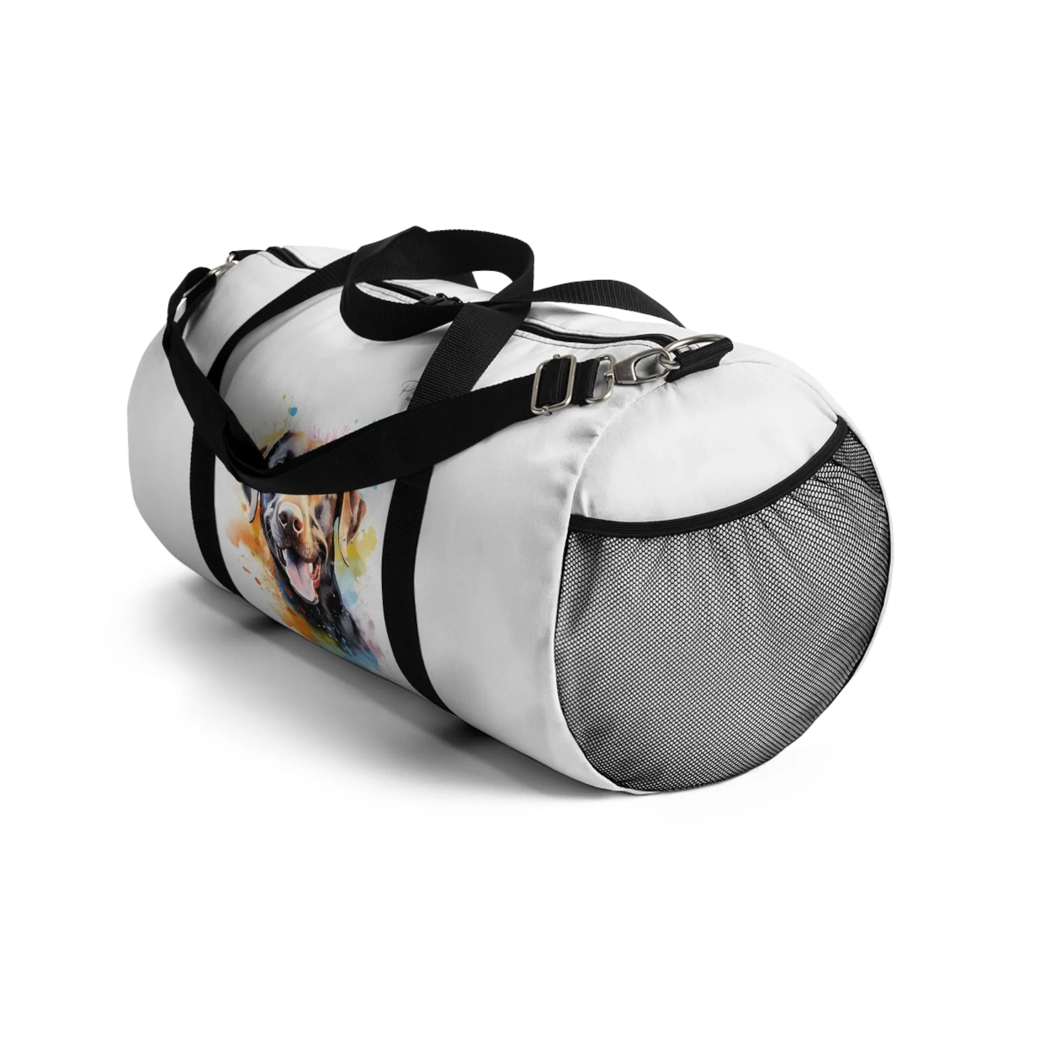 Chocolate Labrador Duffel Bag