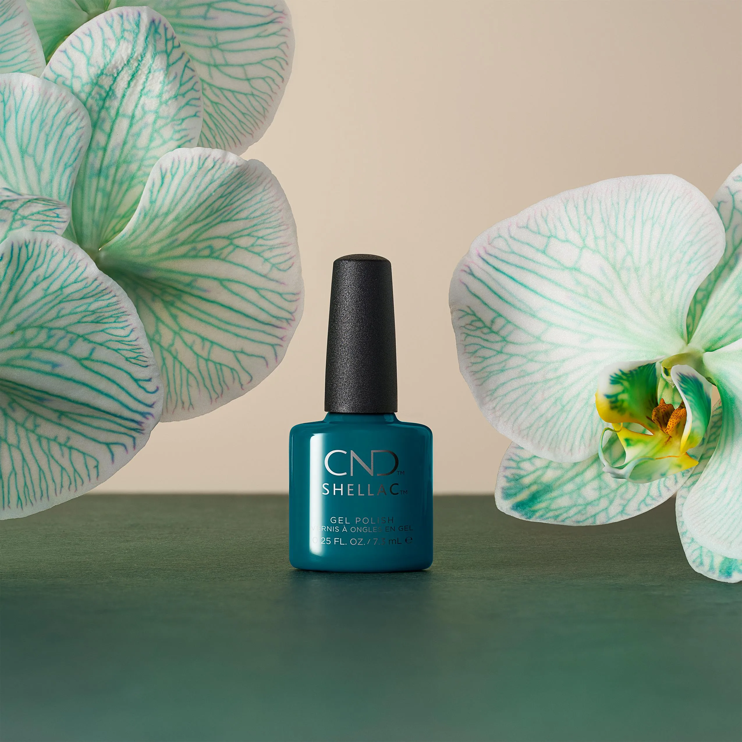 CND - Shellac Xpress5 Combo - Base, Top & Teal Time (0.25 oz)