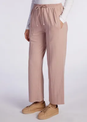 Cotton Loose Fit Joggers Pink - Final Sale