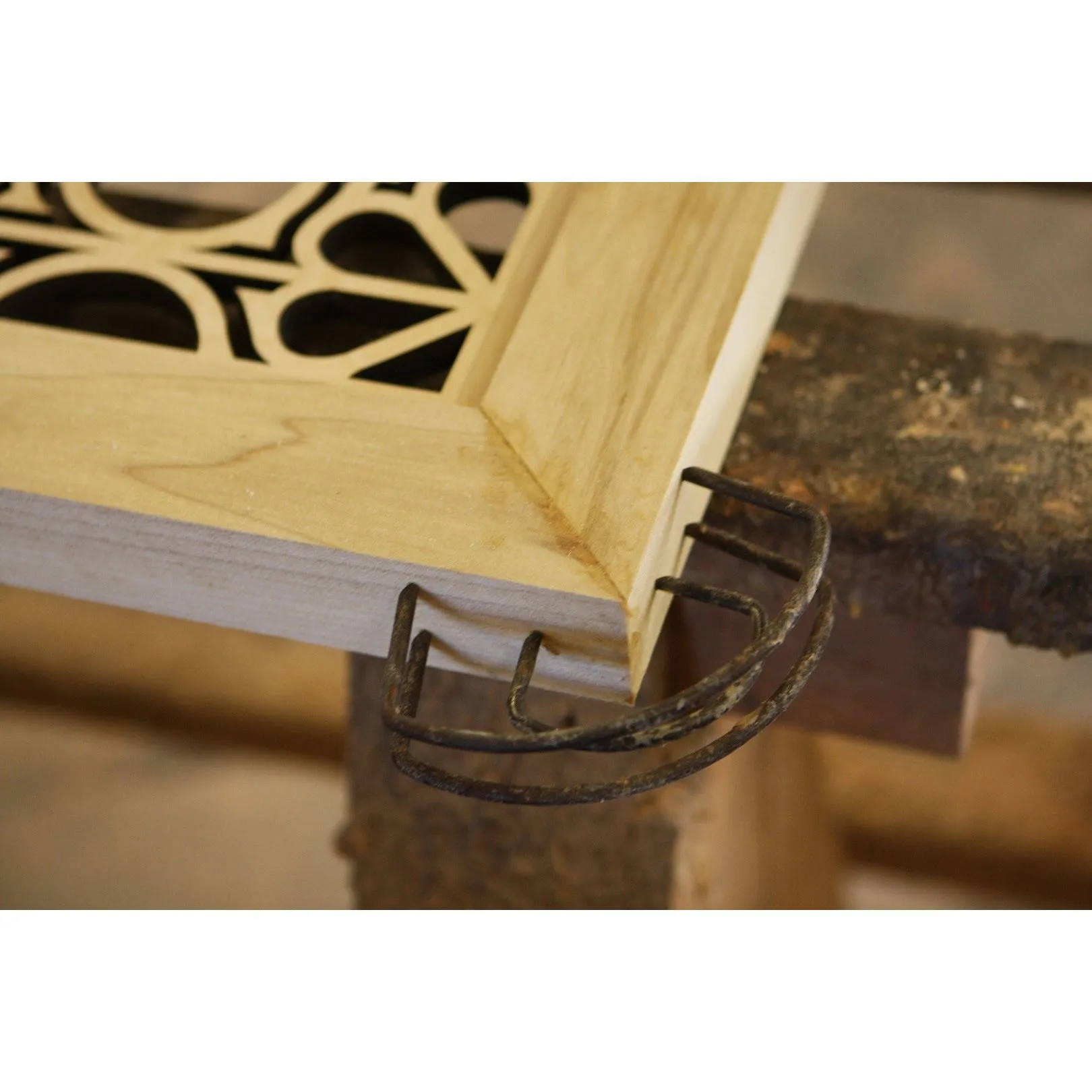 Custom Sink Vanity With Laser Door Panel