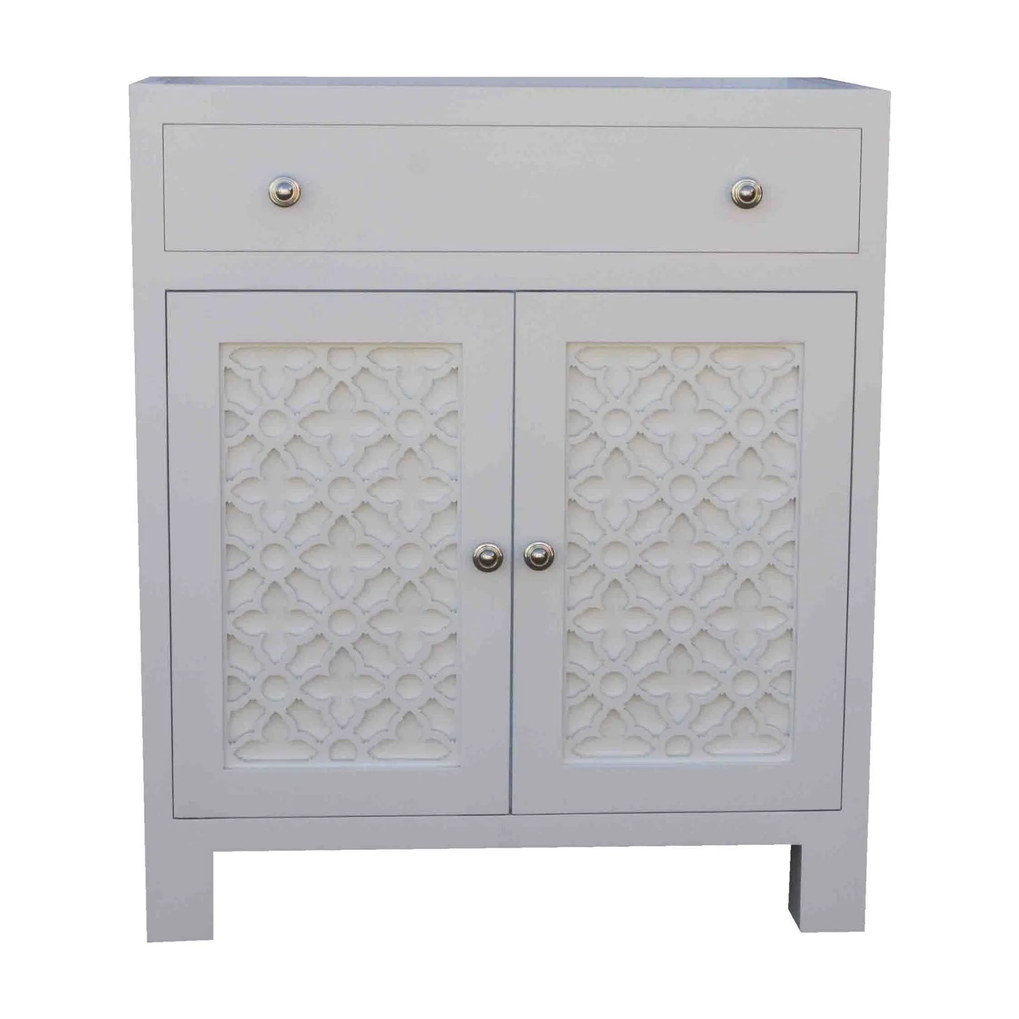 Custom Sink Vanity With Laser Door Panel