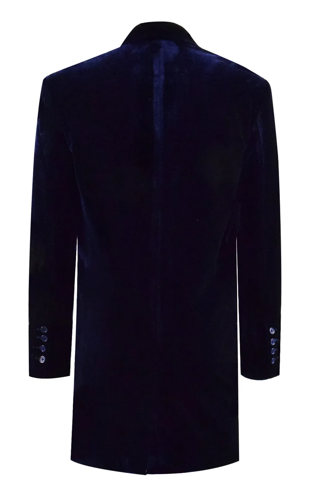 Doctor Who Twelfth 12th Doctor Navy Blue Velvet Coat Cosplay Costume