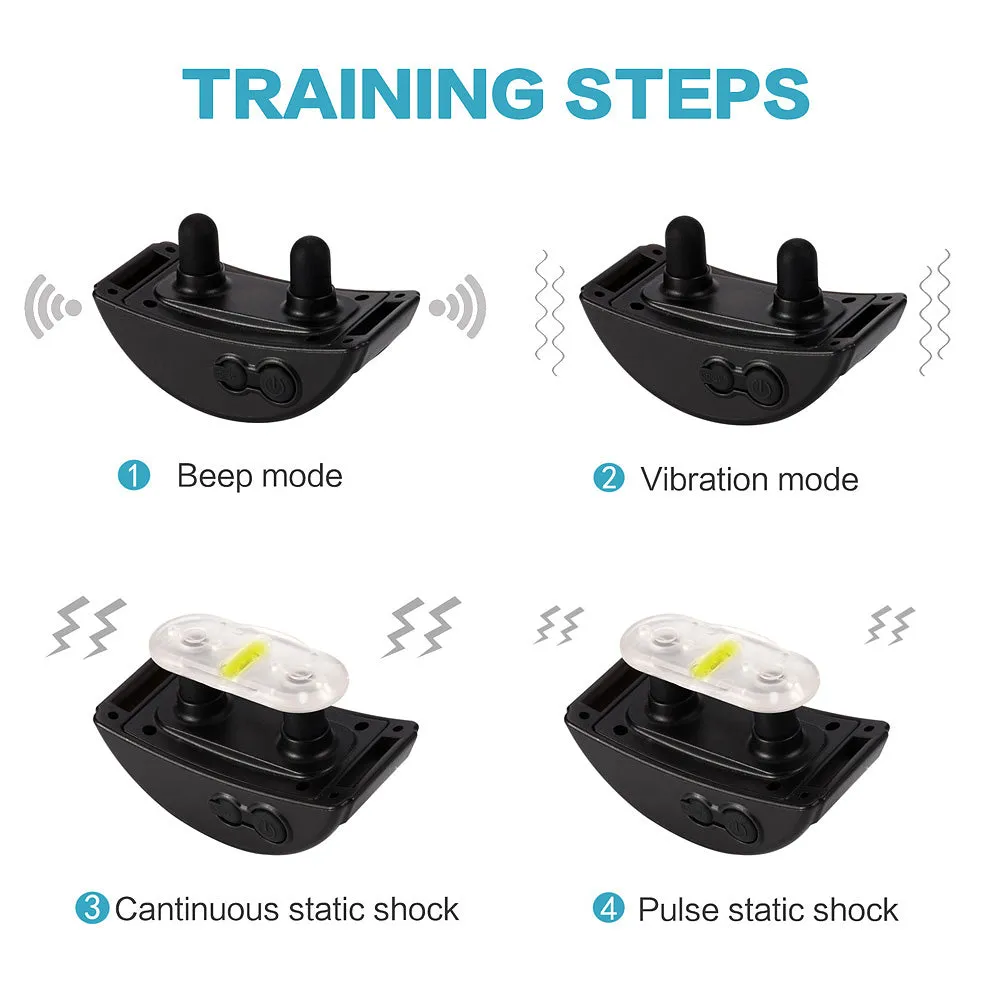 Dog Training Collar  Remote Activated - Professional Grade - 2025 Model with rubber coated contact points - Anti Barking & Dog Training (Spare Collar Only)