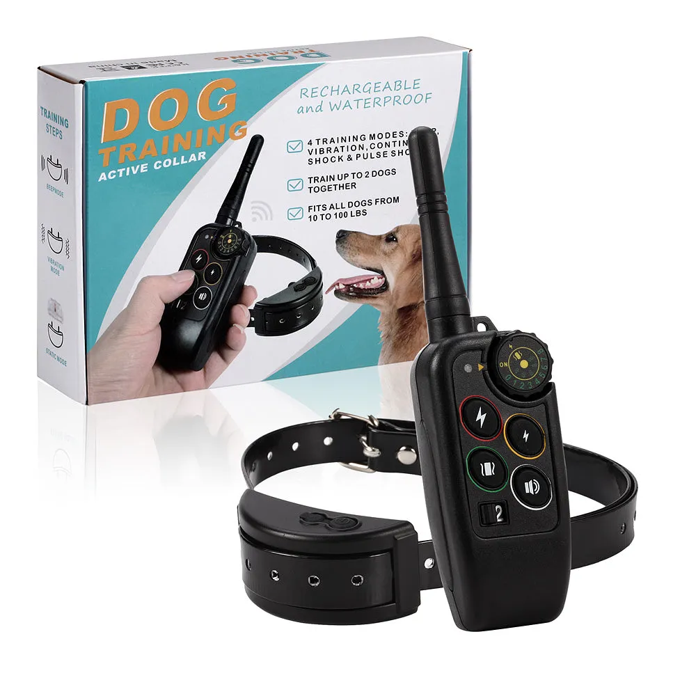 Dog Training Collar  Remote Activated - Professional Grade - 2025 Model with rubber coated contact points - Anti Barking & Dog Training (Spare Collar Only)