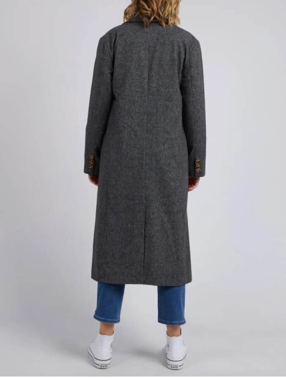 Elm LIfestyle Becky Houndstooth Coat