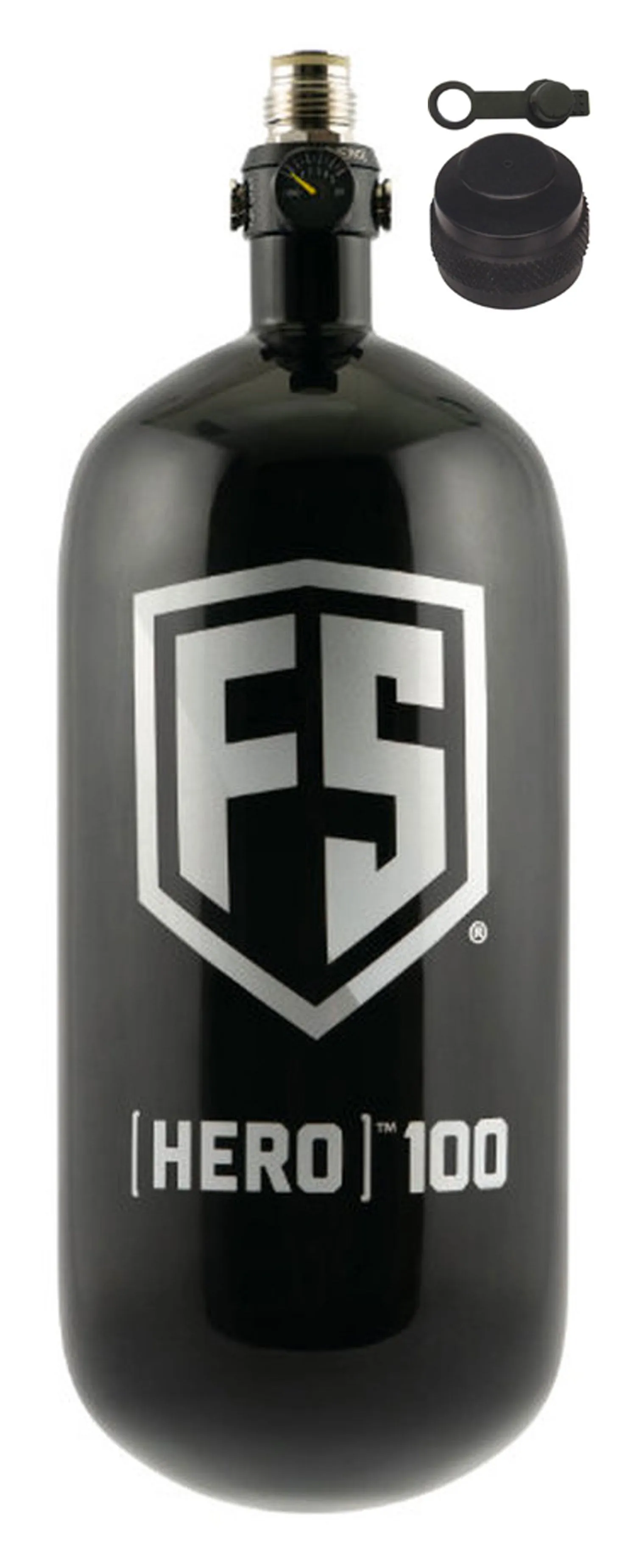First Strike HERO 2.0 100ci 4500psi HPA Nitrogen Paintball Tank