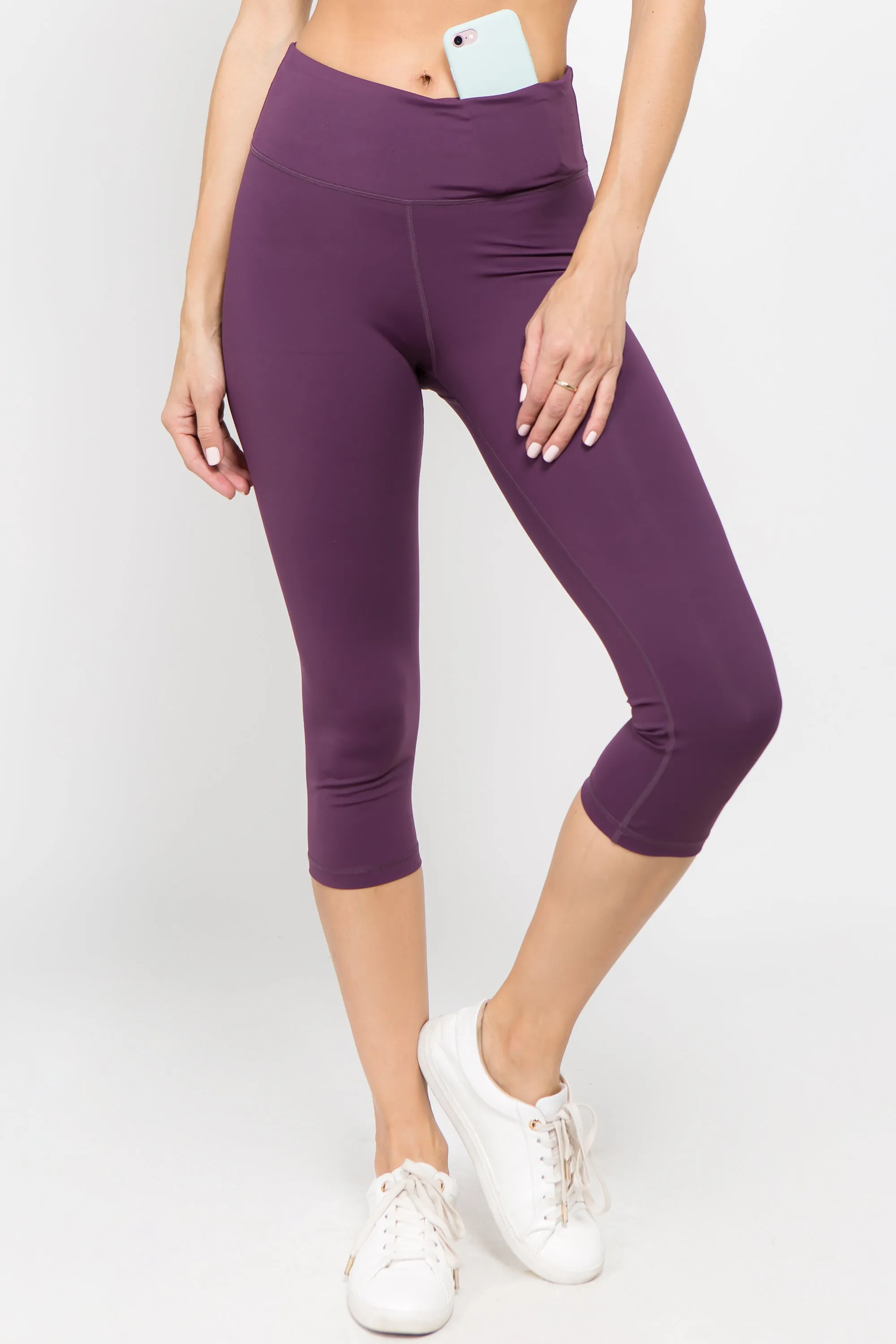 Freestyle Active Single Pocket Capri Legging