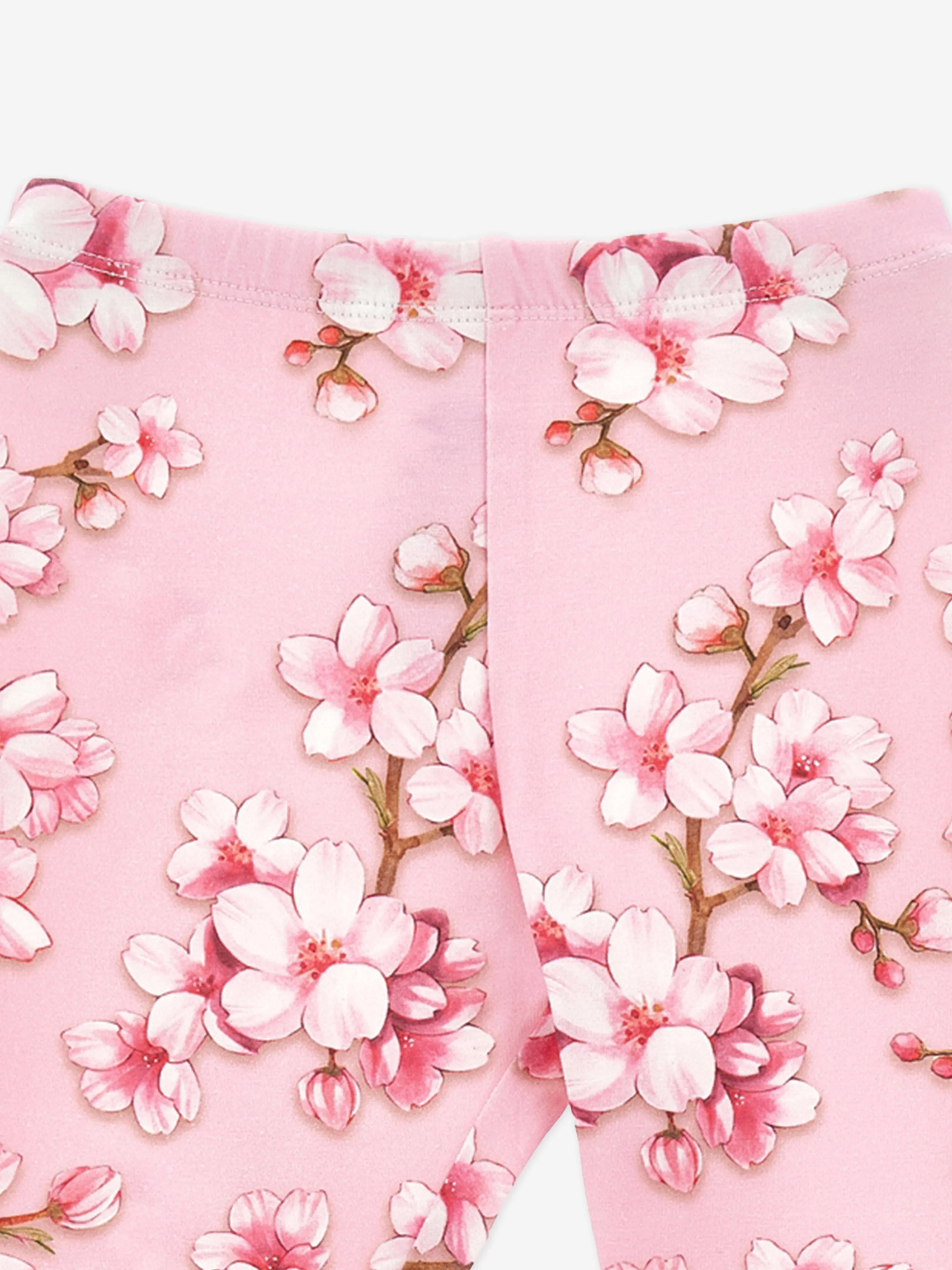 Girls Peach Blossom Leggings in Pink