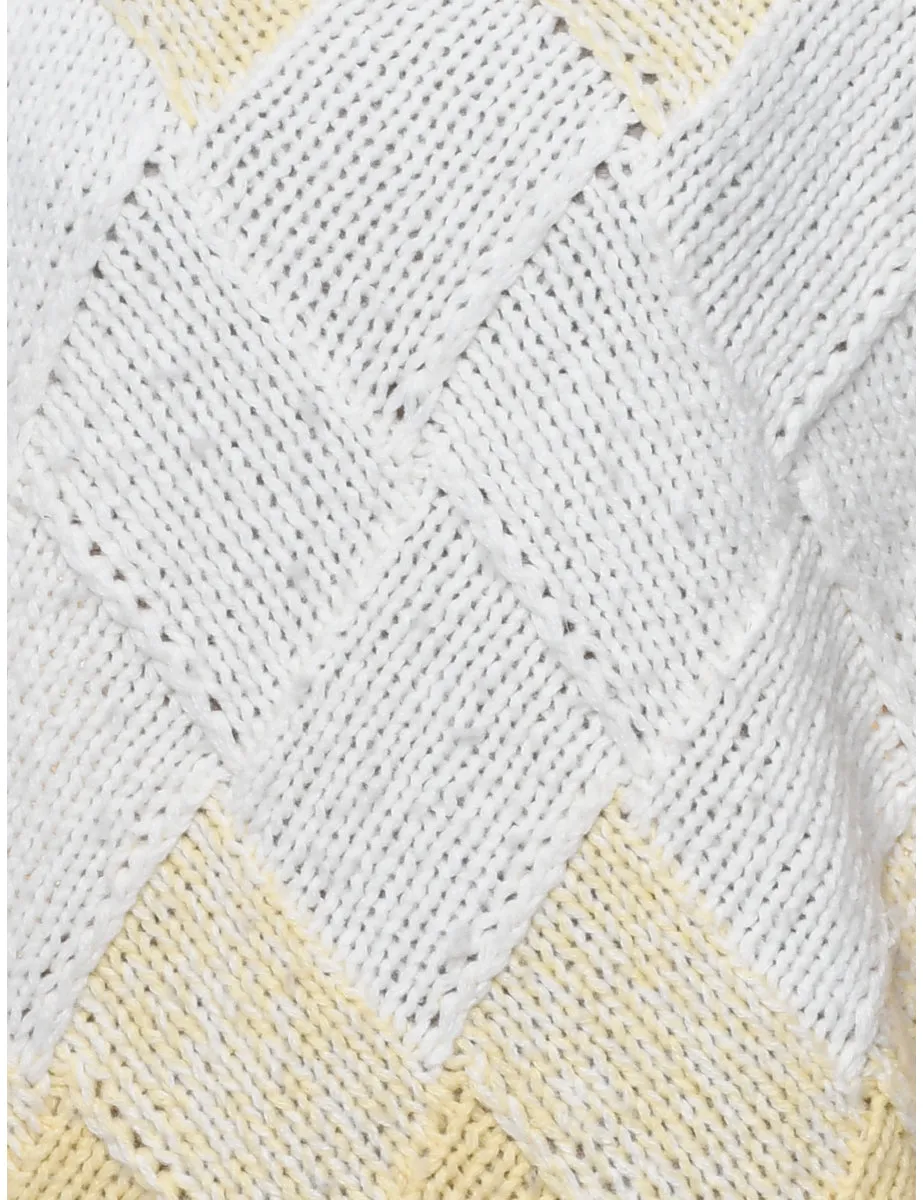 Hand Knitted Jumper - M