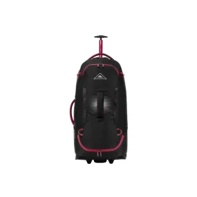 HIGH SIERRA COMPOSITE V4 84CM WHEELED DUFFLE BLACK RED