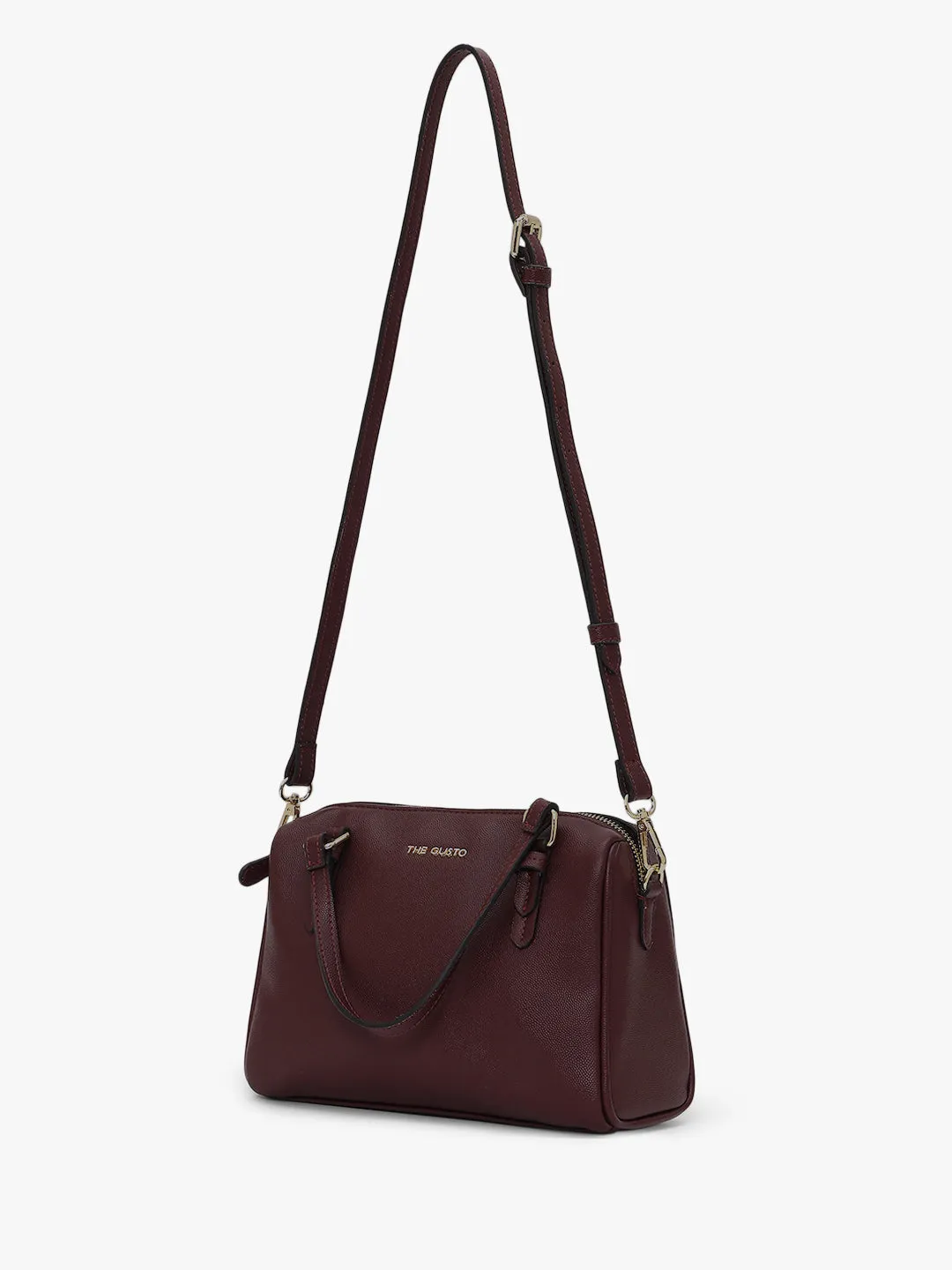 Iris Mini Duffle Bag - Wine