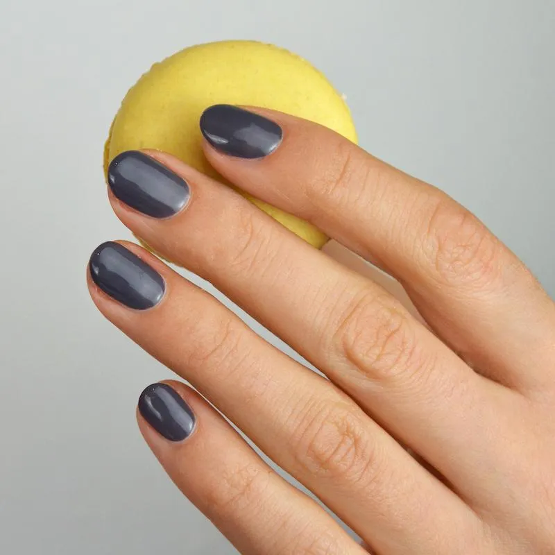 Le Mini Macaron - Gel Polish - Dark Velvet