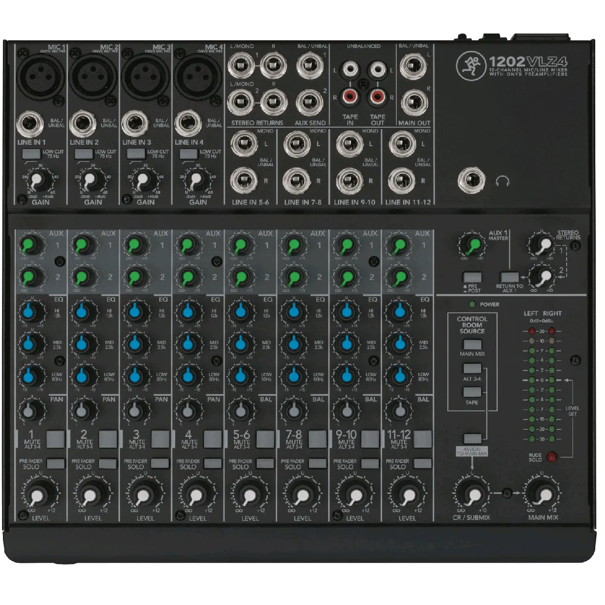 Mackie 1402VLZ4 14-Channel Ultra Compact Mixer