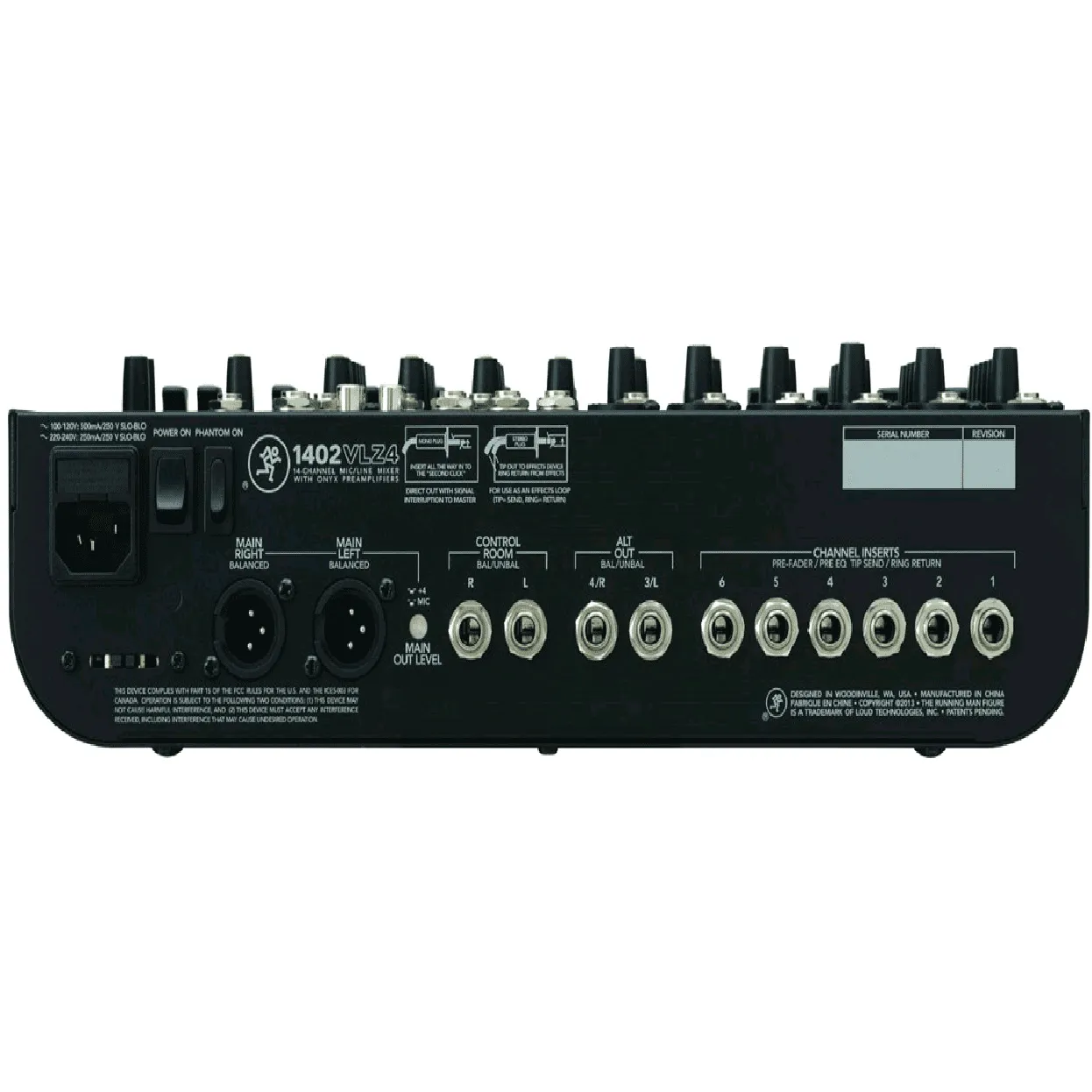 Mackie 1402VLZ4 14-Channel Ultra Compact Mixer