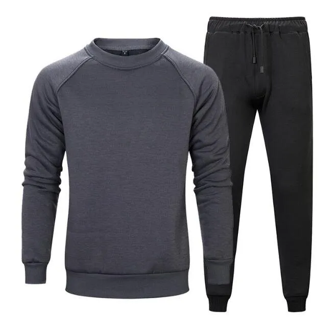 Men's Fleece Sweatshirt Sets