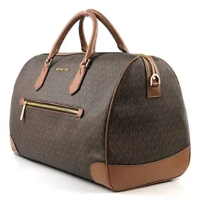 Michael Kors Travel Large Duffle Bag - Signature PVC Brown