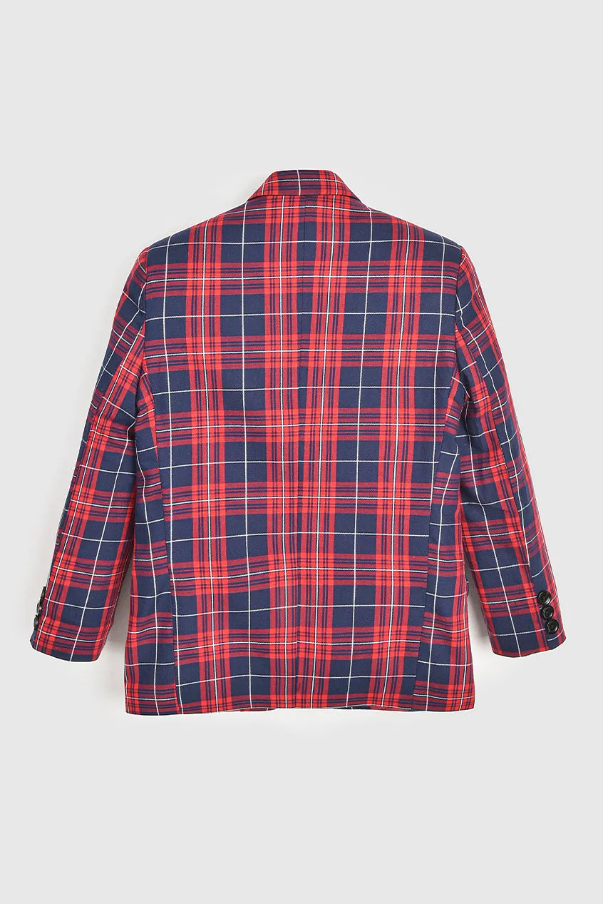 Red Checkered Coat
