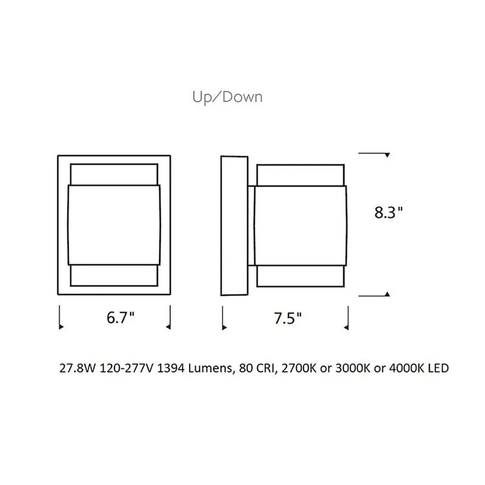 Sean Lavin Voto Large Outdoor Wall Light