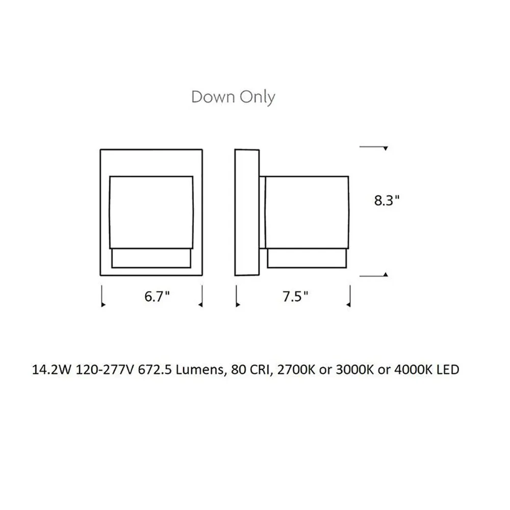 Sean Lavin Voto Large Outdoor Wall Light