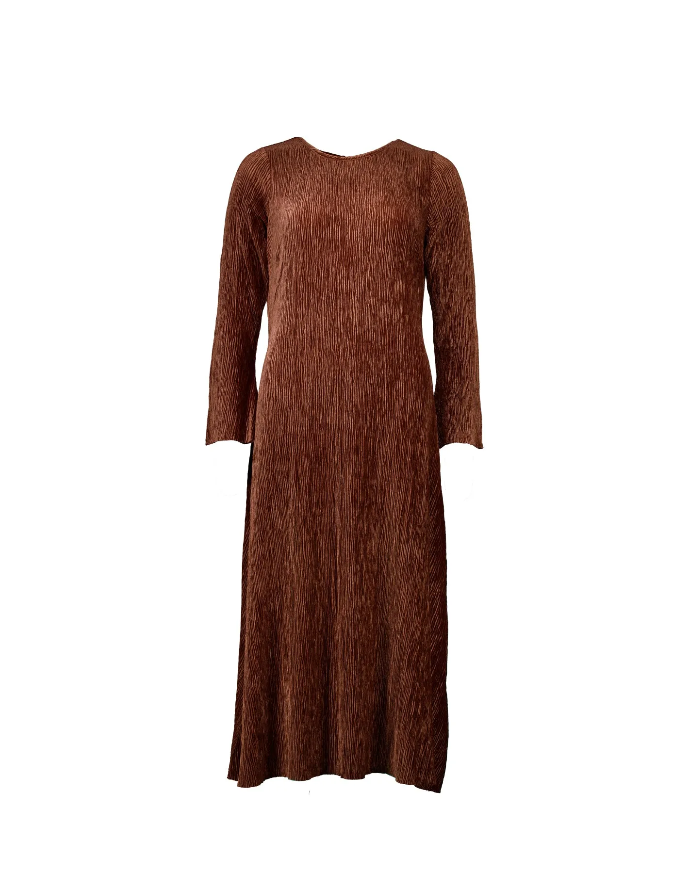 Texture Dress in Navy