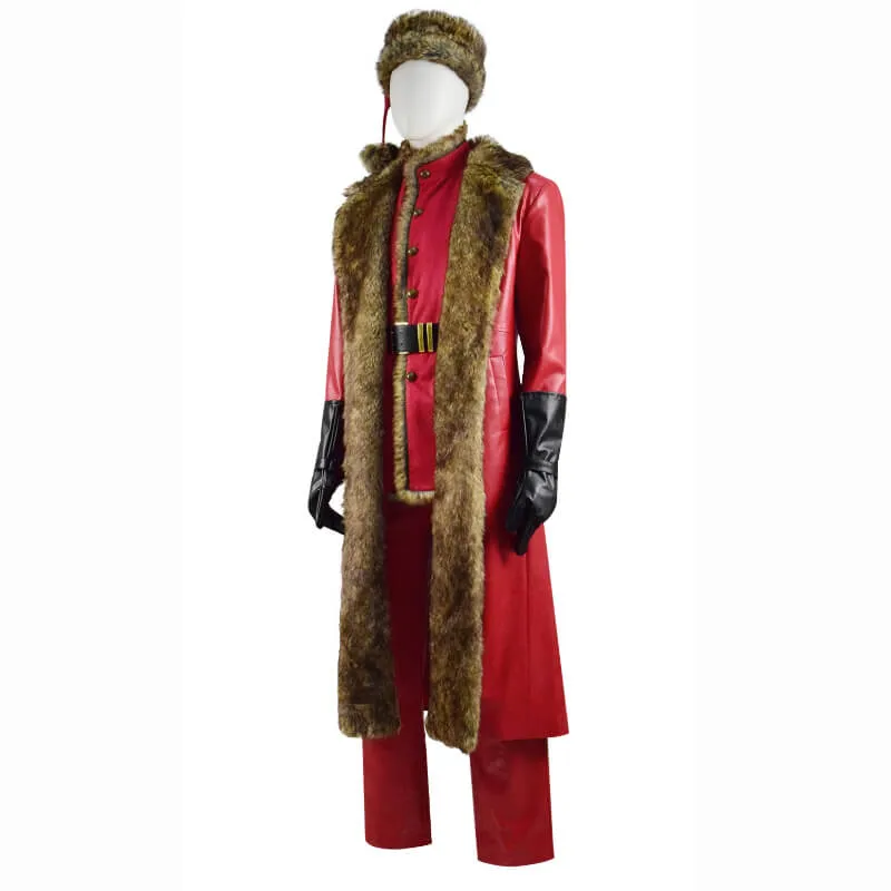 The Christmas Chronicles Santa Suit Kurt Russell Santa Suit Christmas Cosplay Outfit BEcostume